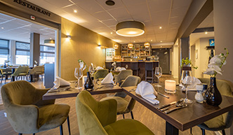 Sfeerbeeld van het restaurant van Fletcher Hotel-Restaurant Valkenburg